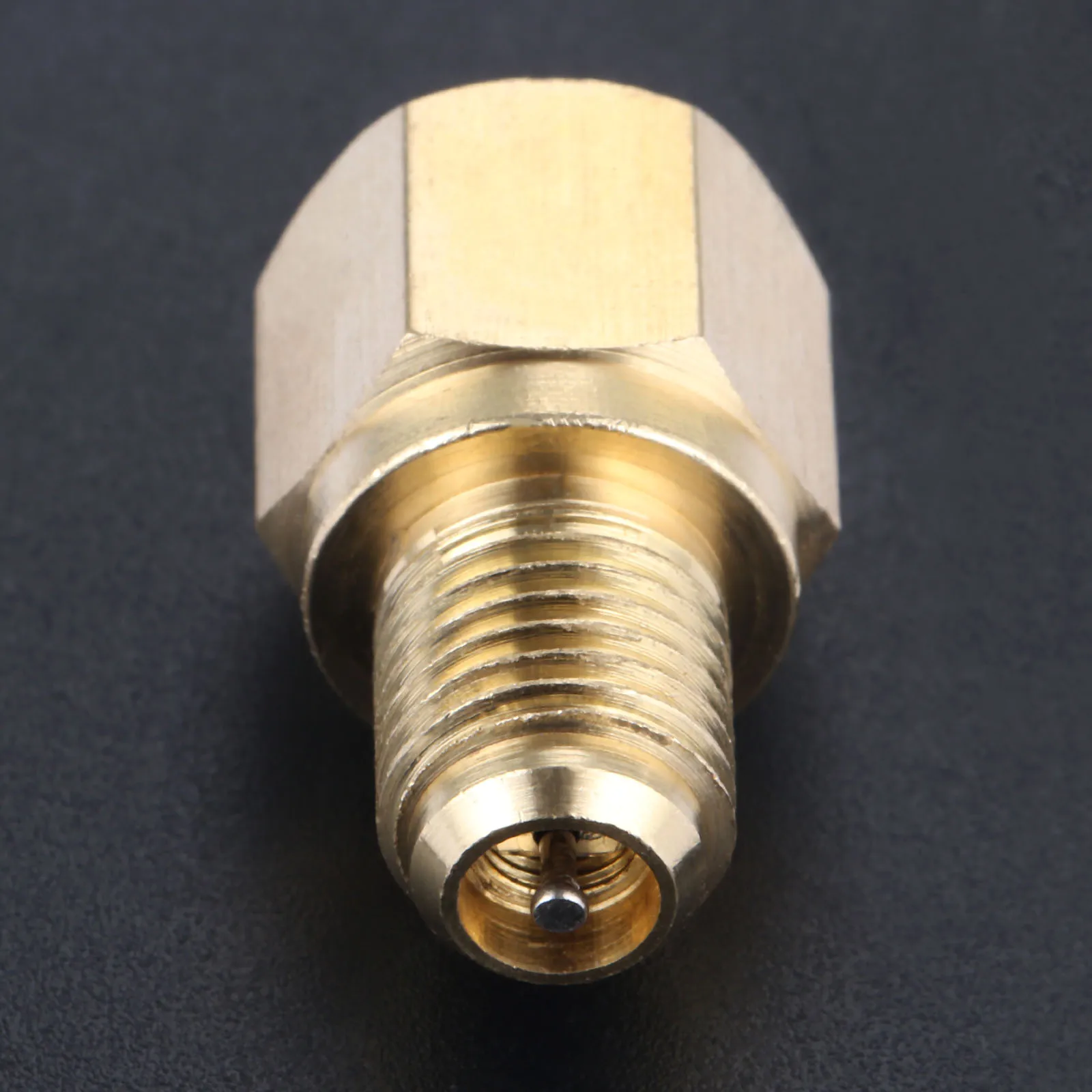 R134A 1/2 дюйма ACME F 1/4 MFL прямые адаптеры с сердечником клапана бак