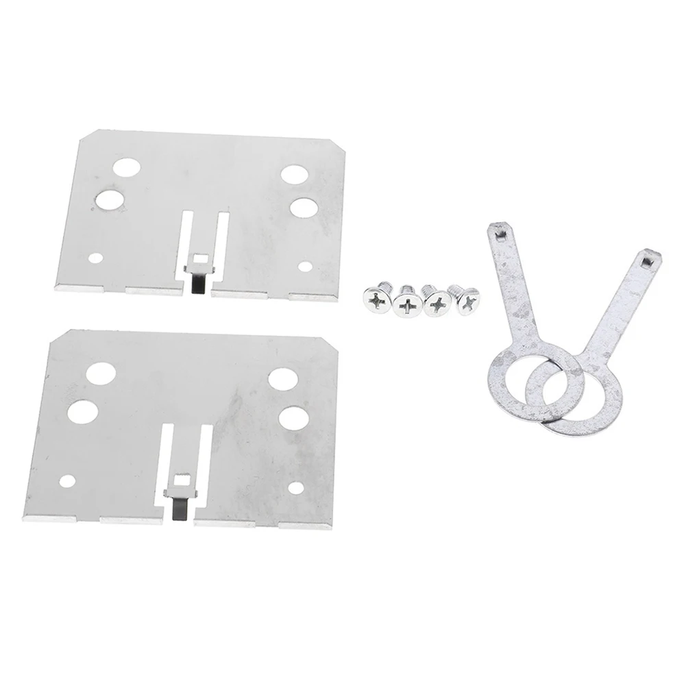 Универсальный металлический автомобильный монтажный комплект 2 Din на приборную