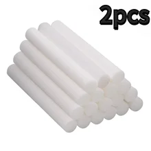2PCS/8mm*100mm Humidifier Filter Cotton Swab Core USB Air Ultrasonic Humidifier Aroma Diffuser Replacement Cotton Sponge Stick