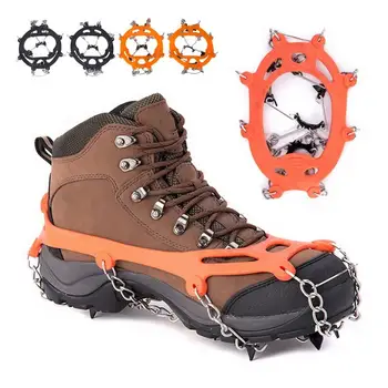 

Crampons Anti-Skid Chain Climbing Accessories Outdoor Iron Black/White Part Tool Cover