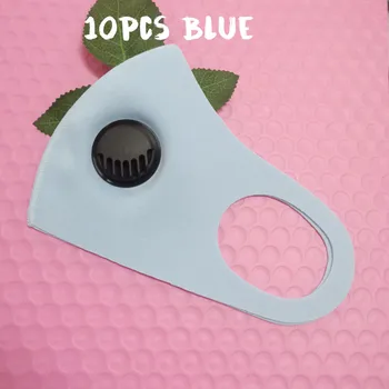 

fashion mask Pm25 Protective Mask For Adult Washable Reusable Face Dust Masks with valve Anti Pollution Mascara