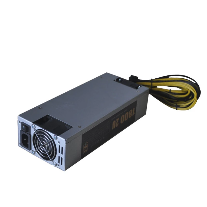 Блок питания для одноканального сервера Thunderobot L3++ S9 851 852 E9 S9 T9 Gold источник питания 1800 Вт 2U