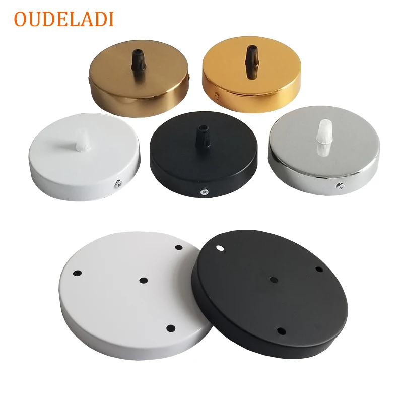 Decorative Lights LED Lights LED Lamp Base Ceiling Lamp Bracket Pendant Light Hook Dia10/12/15/20cm Gold Brass Ceiling Plate Wall Sconce Mount LED Base Vintage Pendant Lamp Disc Base Ceiling Canopy