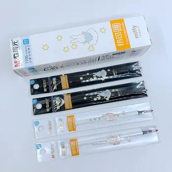 

(60 Pieces/Lot) Wholesale Cute Cartoon Erasable Pen Refill 0.5mm Blue Ink Color Kawaii School Stationery Office Supplies M7705