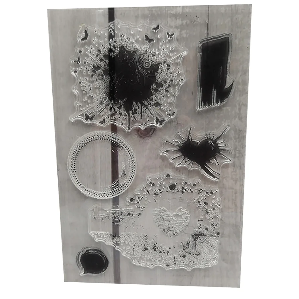 Lychee Life Clock серия букв Прозрачная силиконовая Печать Прозрачный штамп для DIY Скрапбукинг фото альбом украшения