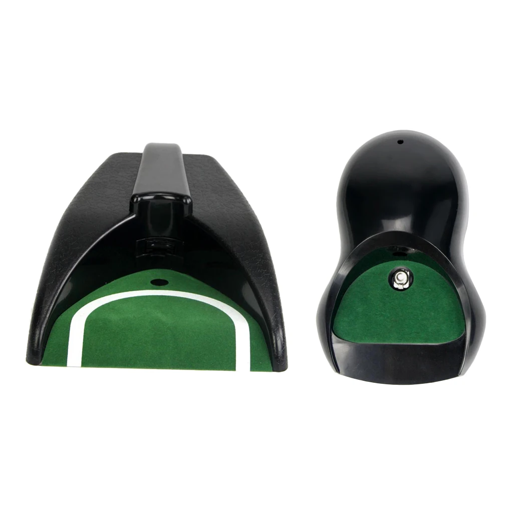 Golf Automatic Putting Cup Auto Return Machine Putt Training Tool Equipment Golf Putting Cup Hole Golf Ball Kick Back