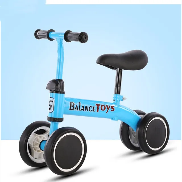Baby Balance Bike No Pedals Tricycle Riding Toys Baby Learning Walker Kids Bicycle Balance Scooter No Handbrake 4