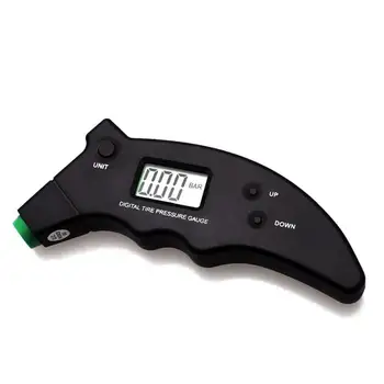 

High Precision Digital Pressure Gauge Electonic Backlight LCD Tire Manometer Tester for Car Truck Motorcycle Bike
