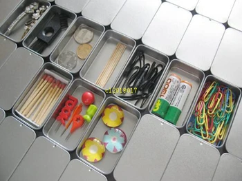 

new 1000pcs/lot 80*50*15mm and 70*42*15mm plain silver color slide top tin box,rectangle candy usb box case