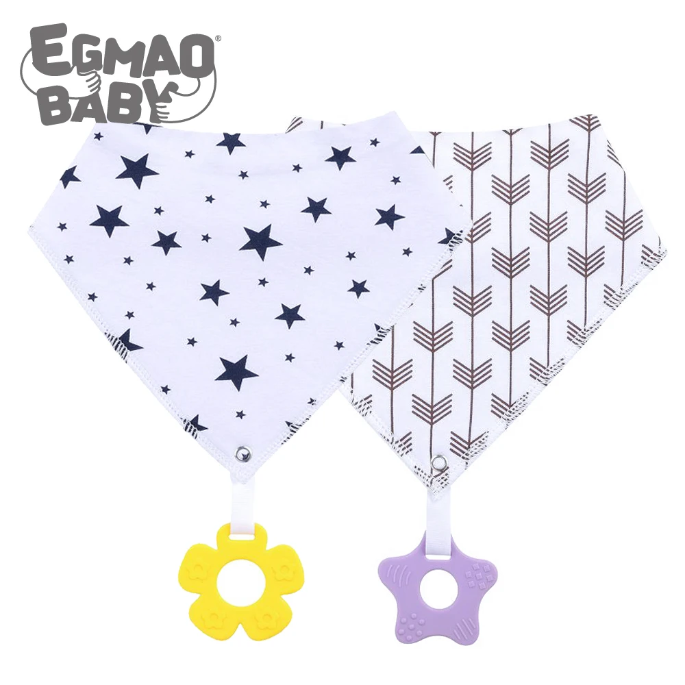 baby bandana drool bibs and teething toys