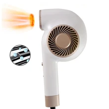 900 Вт мощный профессиональный салонный фен для волос с отрицательными ионами, электрический фен, горячий/холодный ветер с насадкой для сбора воздуха