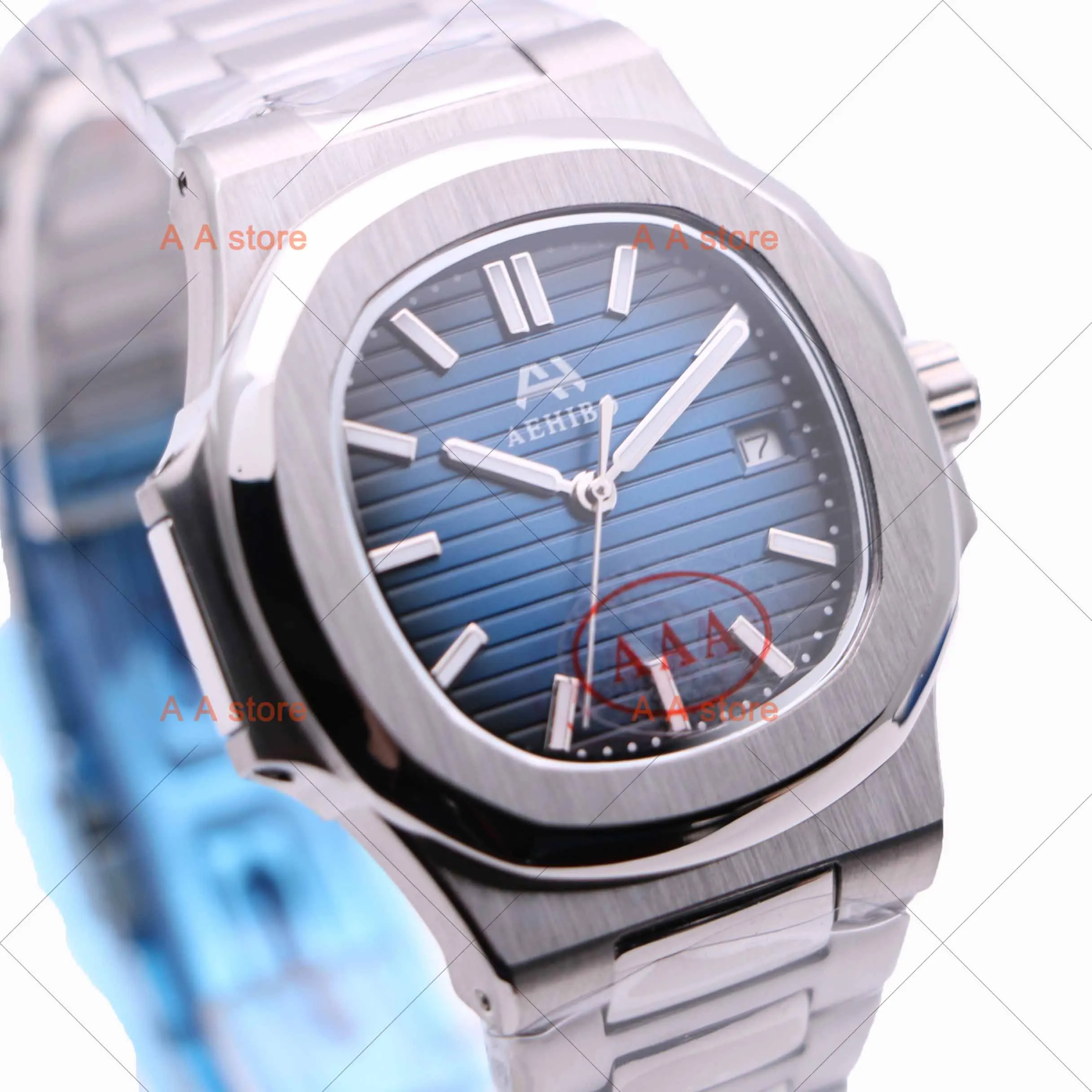 Часы AAA Роскошные брендовые Женевские часы 5711 PP часы мужские Miyota движение сапфировое стекло - Цвет: A-002