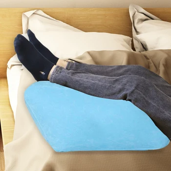 

Soft Inflatable Leg Pillow Rest Pillow Cushion Lightweight Portable Knee Pillow Travel Office Home