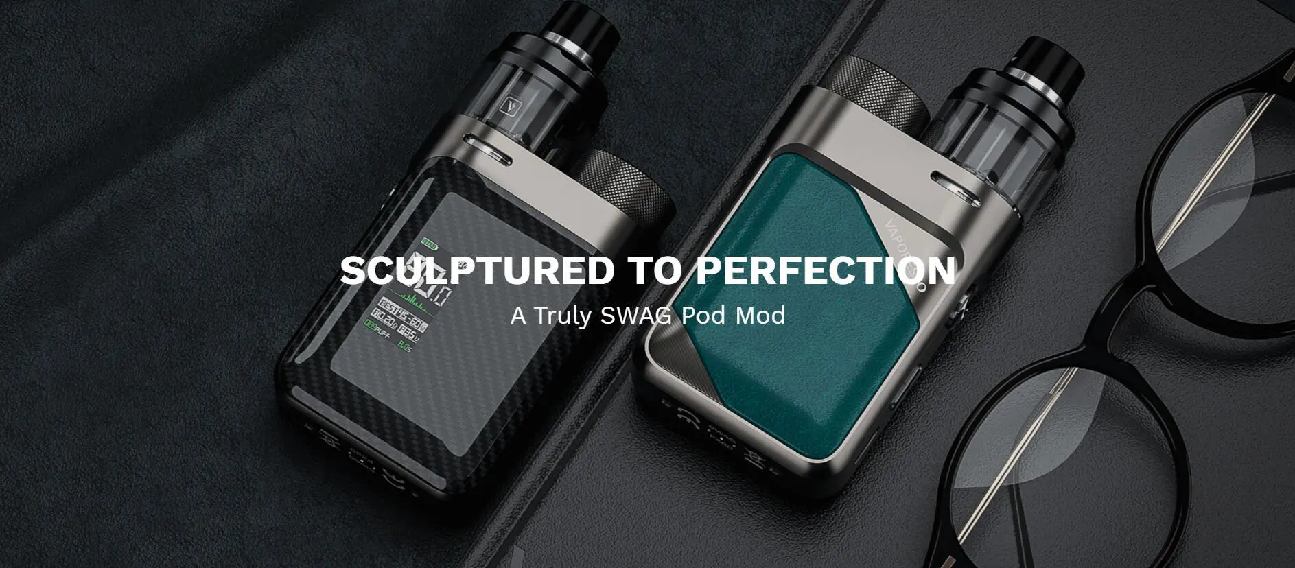 Original Vaporesso Swag PX80 Pod Kit 80W Box MOD Vape 4ML Swag Pod