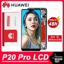 100% original 6.1 oled oled display oled para huawei p20 pro lcd tela de toque digitador assembléia CLT-L09 CLT-L29 CLT-AL01 peças reparo