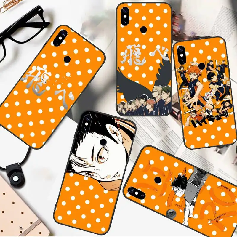 

Yu Nishinoya Haikyuu Phone Case For Xiaomi Redmi 7 8 9t a3 9se k20 mi8 max3 lite 9 note 9s 10 pro