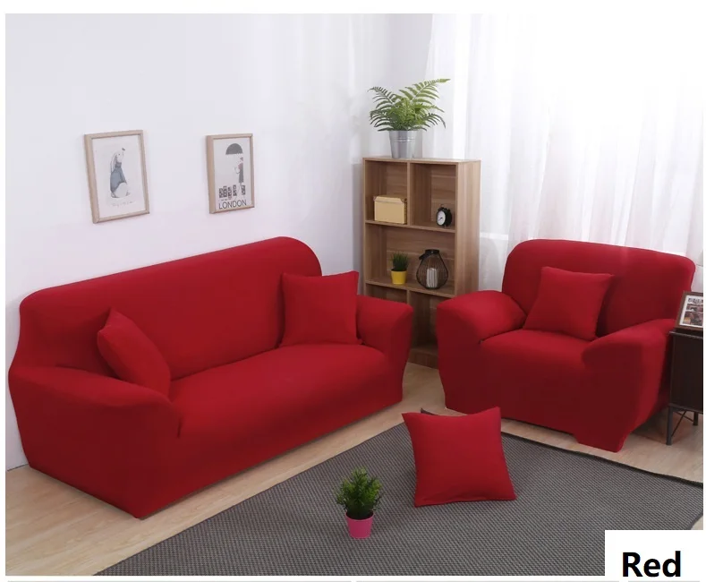Чехлы для диванов все включено противоскользящие секционные эластичные чехлы для диванов диван полотенце один/два/три/Four-seater2 - Цвет: B15