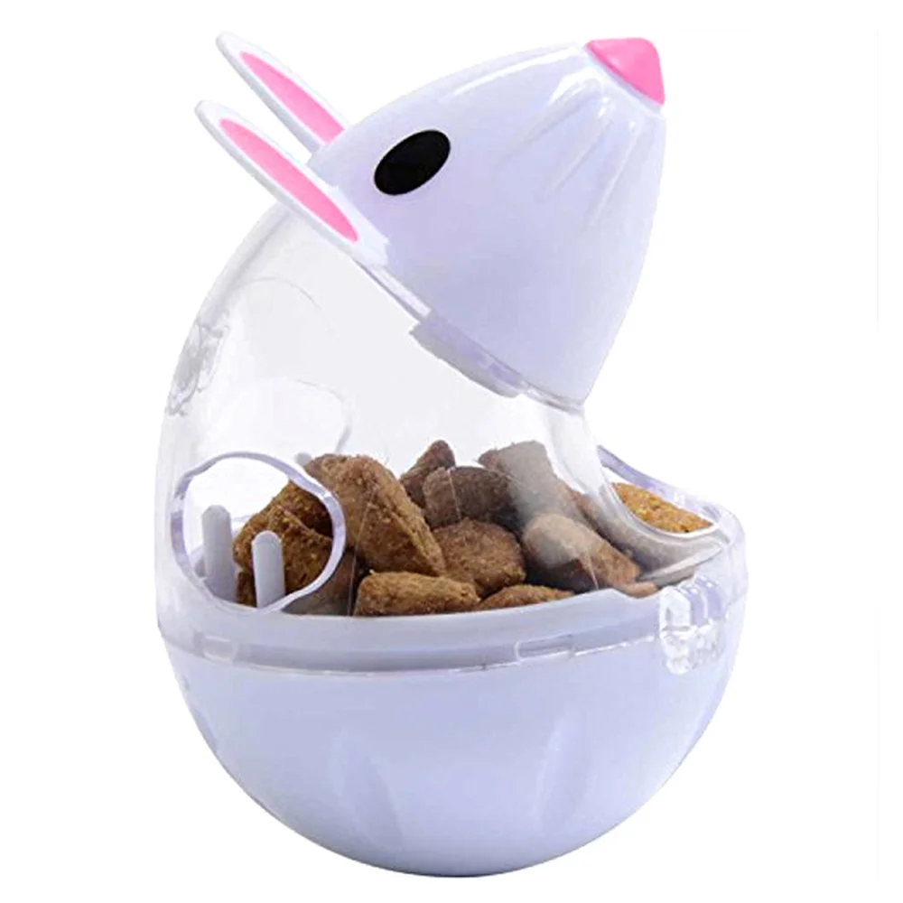 Pet Leakage Food 2 Color Container Exercise Gift Dog 5*7cm Cute Training Mouse Shape Cat Feeders Cat Tumbler Toy