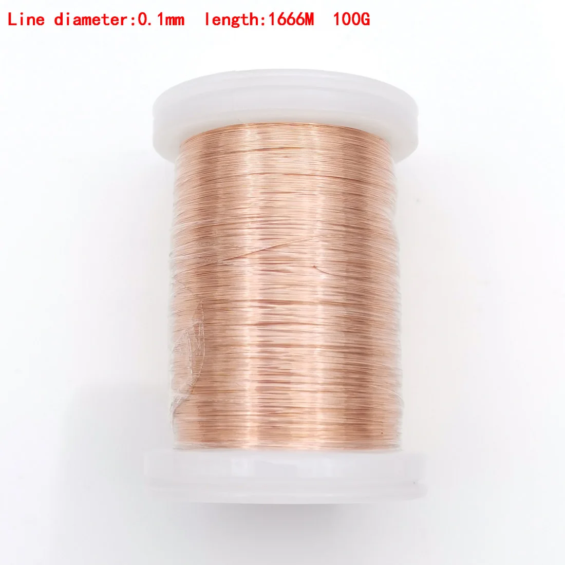 0.1mm 0.16mm 0.25mm 0.4mm 0.8mm 1.3mm copper wire Magnet Wire Enameled Copper Winding wire Weight 100g