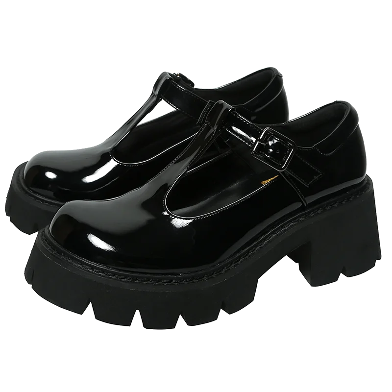 Thick soled mary jane shoes Clearance