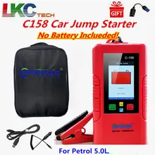 DHL Мощный Автомобильный Батарея пусковое устройство C158 двигатель без Батарея в комплекте C158 12V автомобиль скачок стартер для бензин