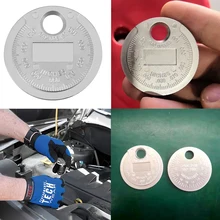 Инструмент для измерения зазора свечей зажигания Регулируемый Тип монеты диапазон 0,6-2,4 мм Свеча зажигания Система зажигания двигателя аксессуары