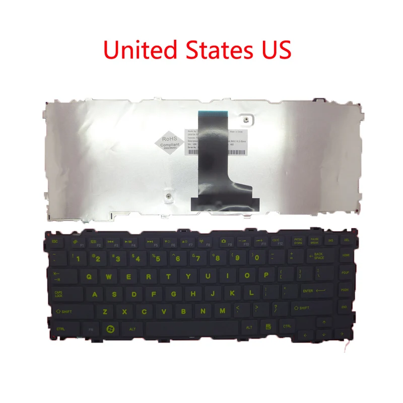 Клавиатура для ноутбука Toshiba Satellite L635 L635D L735 L735D V000244160 6037B0053302 9Z. N4XSV. C01 английская