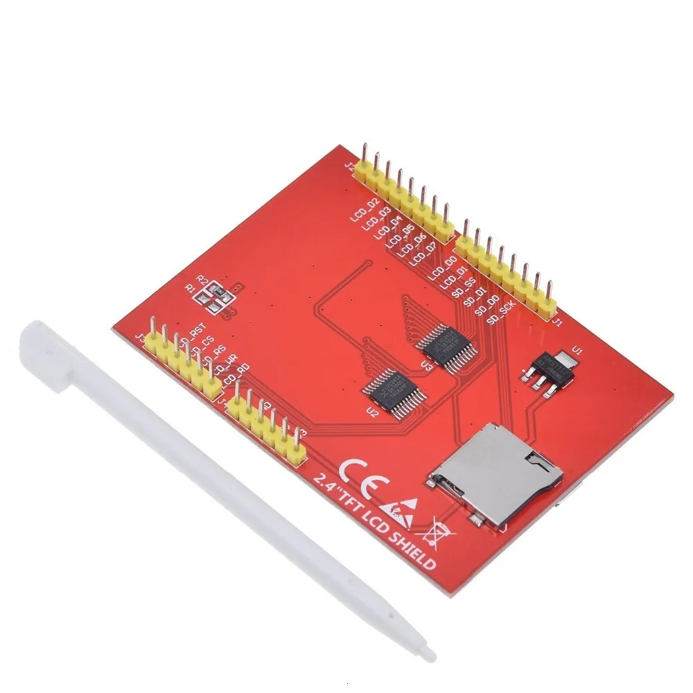 ShengYang 1 шт. ЖК-модуль TFT 2,4 дюймов TFT ЖК-экран для Arduino UNO R3 плата и поддержка mega 2560 с сенсорной ручкой UNO R3