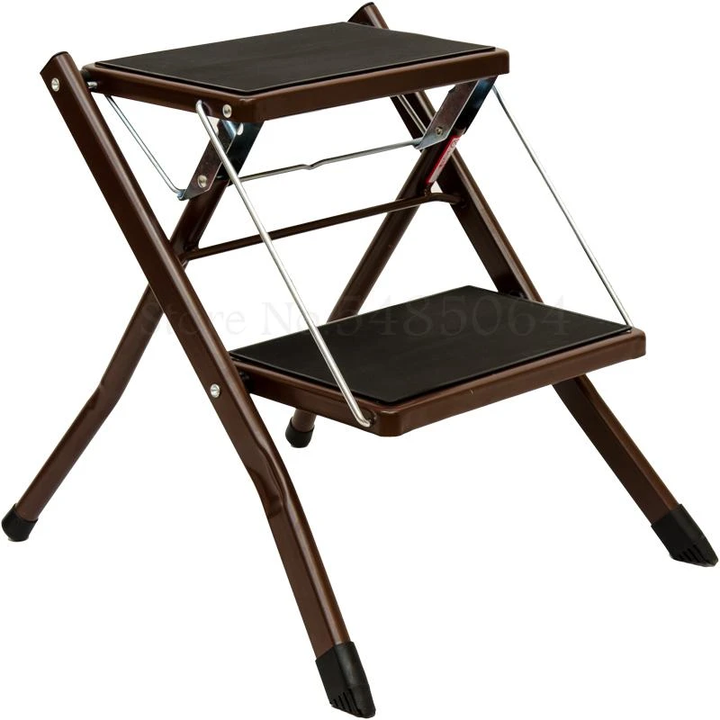 ev merdiveni kalinlasmak iki portatif merdiven katlanir merdiven pedali merdiven merdiven tabure sandalye yukselen merdiven step stools step ladders aliexpress