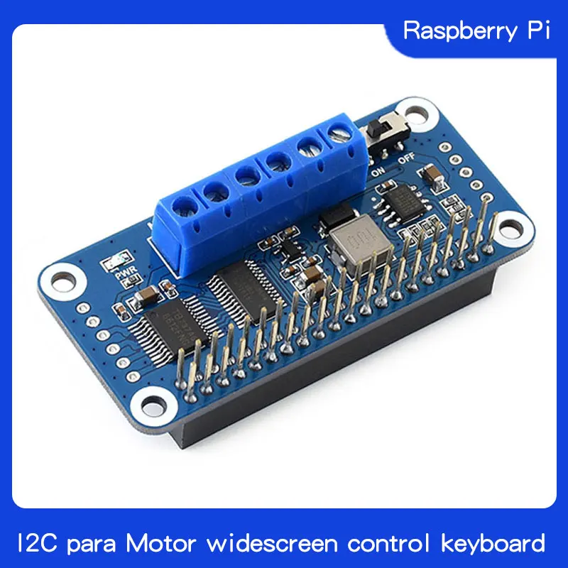 Raspberry Pi Motor sombrero de chofer controlado a traves de igc para Raspberry Pi cero/cero W/cero RPI 3 Modelo B/B
