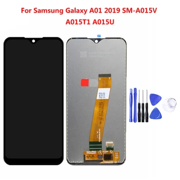 

For Samsung Galaxy A01 SM-A015V A015T1 LCD Touch Screen Digitizer Replacement part with free tools