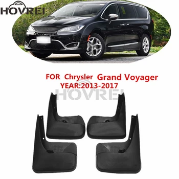 

4pcs/set Car Mudguards Mud Flaps For Chrysler Grand Voyager mudflaps Splash Guards Fender 2013 2014 2015 2016 2017 2018 2019