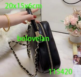 

2020 luxury brand early spring new leather chain dice bag fashion wild messenger shoulder bag luxury handbags women bag designer