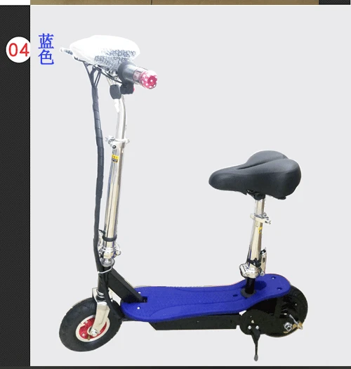 Электрический Скутер Складной электрический взрослый Мини Портативный скутер Повседневный Электрический велосипед поколение жира