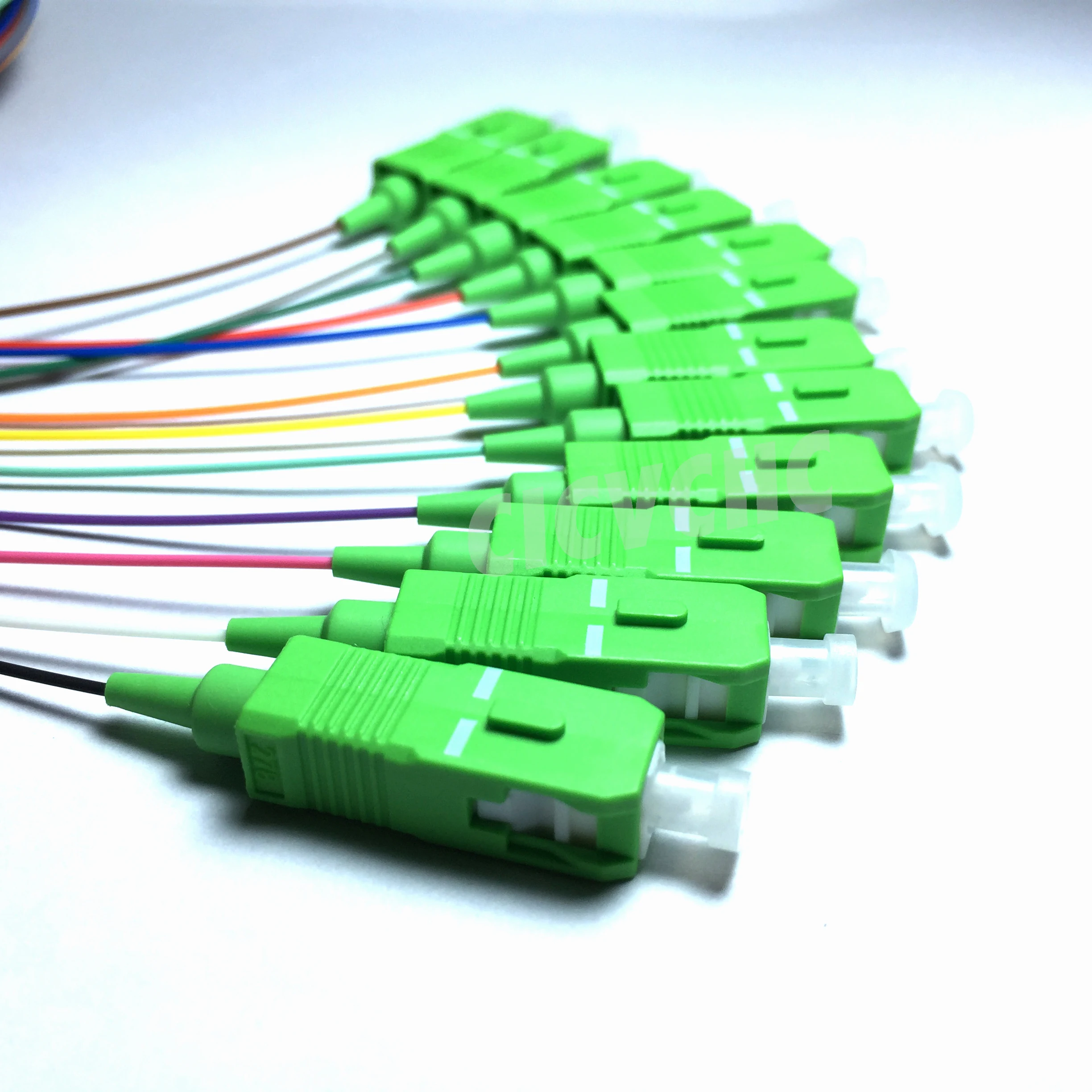 12 цветов SC/APC Pigtail SM(9/125) G652D G657A1 G657A2/волоконно оптический Pigtail|fiber pigtail|fiber optic pigtailsc sc |