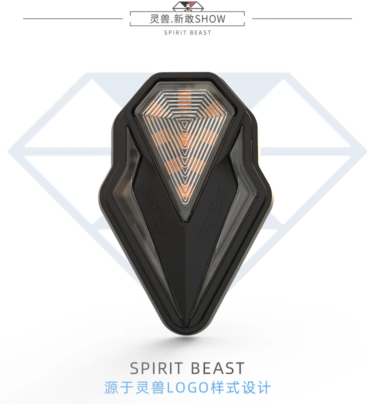 Spirit beast сигнальные фитинги индикатор мотоцикла 12VLED дневные ходовые огни Мотоцикл Универсальный световой сигнал