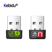 Мини USB адаптер 150 Мбит/с Wi-Fi адаптер MT7601 для ПК USB Ethernet WiFi ключ 2,4G сетевая карта Wi Fi приемник