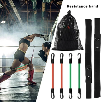 

Taekwondo Boxing Leg Resistance Bands Strength Training Pull Rope Tubes Expander for Tennis Running Skating Training