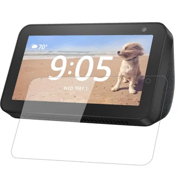 

Tempered Glass Protective Film Guard For Amazon Echo Show 5 Smart Display Speaker Protection LCD Full Screen Protector Cover