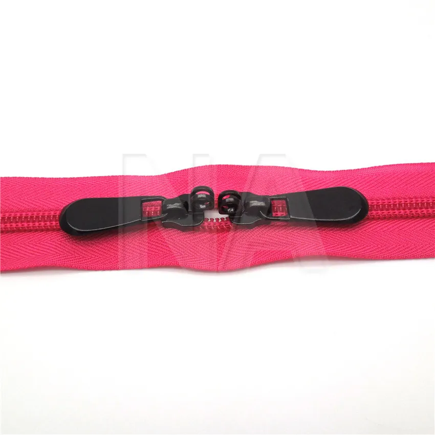 Новинка 5 #2 шт. черный металлический замок слайдер на молнии для нейлоновой