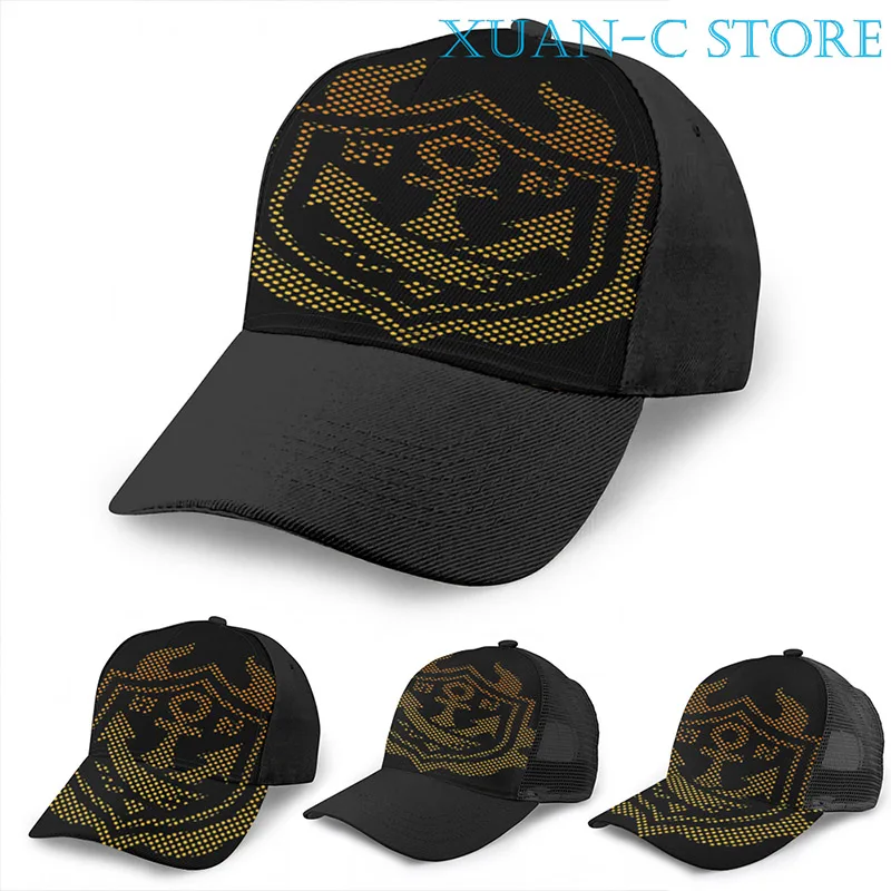 

Splatoon Inspired Ranked Battle Icon Basketball Cap men women Fashion all over print black Unisex adult hat