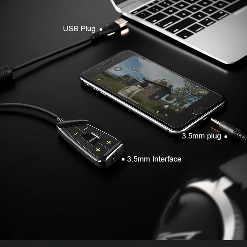  SOMiC G805 Esports Gaming Headphone Stereo Virtual 7.1 Surround Sound Wired 3.5mm USB Headset With 