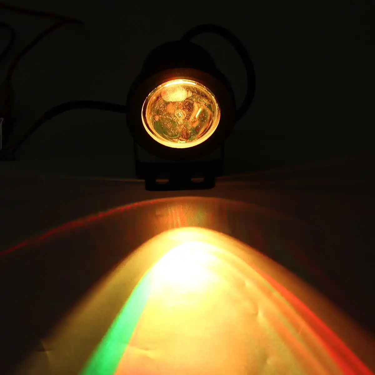 AC/DC RGB светодиодный подводный свет подводная лампа с пультом дистанционного управления 16 цветов меняющая вспышка/Стробоскоп/выцветание/гладкая 4 света
