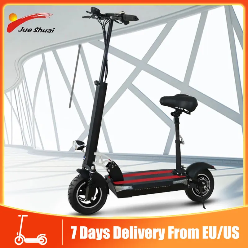 48v Electric Scooter 1000w Hub Motor Scooters Adults with Seat Foldable E 26AH Lithium Battery 100KM Long Range | Спорт и