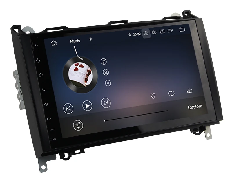 2 Din Android 9,0 автомобильный DVD мультимедийный плеер для Benz Sprinter Vito W169 W245 W469 W639 B200 радио головное устройство gps стерео