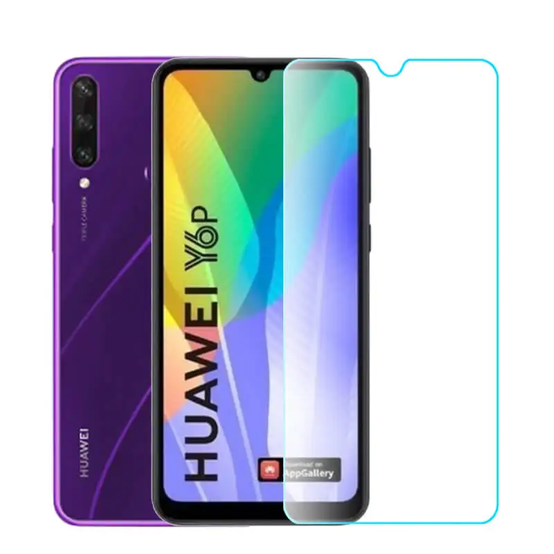 Original Protective Glass For Huawei Y6p 2020 Tempered Glass on Hawei Y6P 2020 Y 6p Y6 p MED-LX9N med-lx9 Clear Screen Protector afbeelding