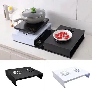 

Kitchen Microwave Oven Rack Induction Cooker Countertop Microwave Oven Shelf Pot Rack Oven Storage Rack