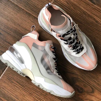 

2020 Famous Brand Women Sneakers Vulcanize Cushioning Non-slip Sports Breathable Fashion Casuals Height Increasing Ladies Shoe