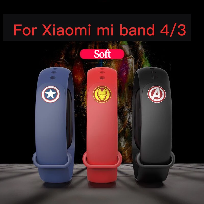 Для Xiaomi mi Band 3 4 ремешок для спортивных часов Силиконовый браслет для ремня браслет для mi band 3 4 Женский Мужской mi band 4 3 ремешок
