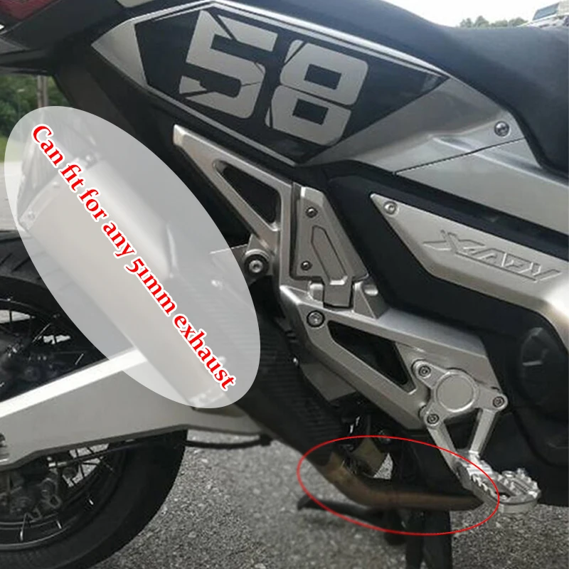Slip On Exhaust Pipe Muffler Escape Modified Tube Header Front Link Pipe Connector Adapters For Honda X-ADV 750 X ADV XADV750